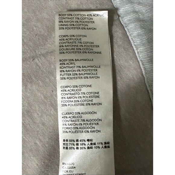 Free People XS/S Lakeside Denim Jacket We The Free Knit - Picture 13 of 15